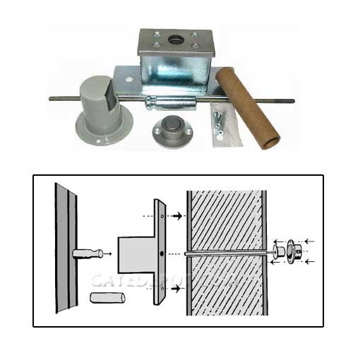 Push Button Quick-Release Window Guard Release